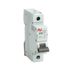 Выключатель автоматический модульный 1п C 10А 10кА AV-10 AVERES EKF mcb10-1-10C-av • Купить по низкой цене в интернет-магазине СМЭК