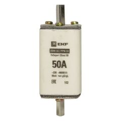 Вставка плавкая ППН-33 160/50А габарит 00 PROxima EKF fus-33/160/50 • Купить по низкой цене в интернет-магазине СМЭК