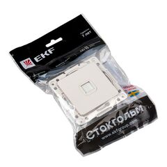 Розетка компьютерная 1-м Стокгольм RJ45 механизм бел. PROxima EKF EYK01-035-10 • Купить по низкой цене в интернет-магазине СМЭК