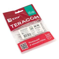 Коннектор RJ45 (8P8C) кат.5E неэкранир. TERACOM универс. (уп.10шт) EKF TRC-PLUG-5EUTP-10 • Купить по низкой цене в интернет-магазине СМЭК