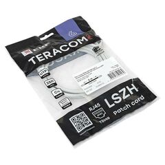 Патч-корд кат.6 UTP экранир. LSZH сер. 2.0м TERACOM PRO EKF TRP-6UTP-LSH-2M-GY • Купить по низкой цене в интернет-магазине СМЭК
