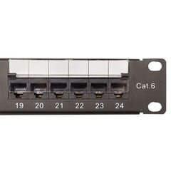 Патч-панель 19дюйм 1U кат.6 UTP неэкранир. 24 порта RJ45 Dual IDC TERACOM PRO EKF TRP-PPNL-6UTP-1U24 • Купить по низкой цене в интернет-магазине СМЭК