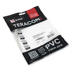 Патч-корд кат.5E UTP неэкранир. PVC сер. 0.2м TERACOM PRO EKF TRP-5EUTP-PVC-02M-GY • Купить по низкой цене в интернет-магазине СМЭК