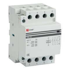 Контактор модульный КМ 25А 3NО+NC (3 мод.) EKF km-3-25-31 • Купить по низкой цене в интернет-магазине СМЭК