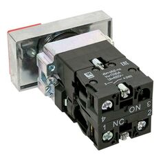 Кнопка  LAY5-BW8465 "I-O" прямоугольная 230В NO+NC PROxima EKF pbn-bw8465 • Купить по низкой цене в интернет-магазине СМЭК