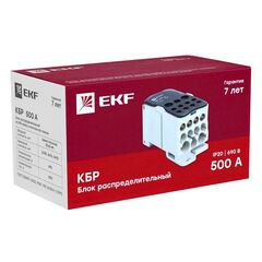 Блок распределительный КРОСС крепеж на панель и DIN КБР-500А EKF plc-kbr500 • Купить по низкой цене в интернет-магазине СМЭК