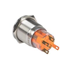 Кнопка S-Pro67 19мм без фикс. с красн. подсветкой 24В PROxima EKF s-pro67-112 • Купить по низкой цене в интернет-магазине СМЭК