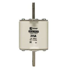 Вставка плавкая ППН-39 630/315А габарит 3 PROxima EKF fus-39/630/315 • Купить по низкой цене в интернет-магазине СМЭК