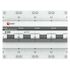 Выключатель автоматический модульный 4п C 125А 10кА ВА 47-100 PROxima EKF mcb47100-4-125C-pro • Купить по низкой цене в интернет-магазине СМЭК