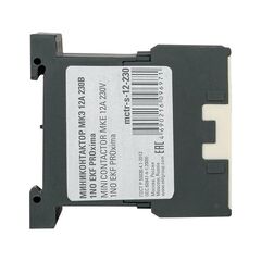 Миниконтактор МКЭ 12А 230В 1NO PROxima EKF Mctr-s-12-230 • Купить по низкой цене в интернет-магазине СМЭК