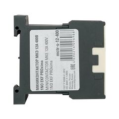 Миниконтактор МКЭ 12А 400В 1NO PROxima EKF Mctr-s-12-400 • Купить по низкой цене в интернет-магазине СМЭК