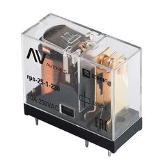 Реле промежуточное РП slim 25/1 10A 230В AC AVERES EKF rps-25-1-230 • Купить по низкой цене в интернет-магазине СМЭК