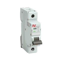 Выключатель автоматический модульный 1п D 32А 10кА AV-10 AVERES EKF mcb10-1-32D-av • Купить по низкой цене в интернет-магазине СМЭК