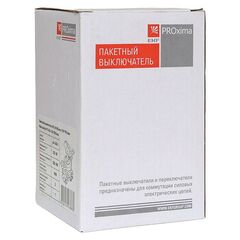 Выключатель пакетный 1-кл. 63А IP00 ПВ3-63 М3 исп.1 черн. EKF pv-3-63-1 • Купить по низкой цене в интернет-магазине СМЭК