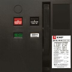 Выключатель нагрузки 3п ВН-45 2000/1000А стационарный EKF nt45-2000-1000 • Купить по низкой цене в интернет-магазине СМЭК