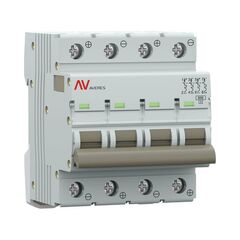 Выключатель автоматический модульный 4п C 50А 6кА AV-6 AVERES EKF mcb6-DC-4-50C-av • Купить по низкой цене в интернет-магазине СМЭК