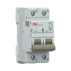 Выключатель автоматический модульный 2п C 1А 6кА AV-6 AVERES EKF mcb6-DC-2-01C-av • Купить по низкой цене в интернет-магазине СМЭК