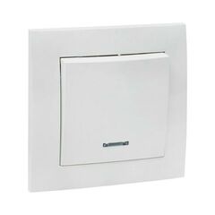 Выключатель 1-кл. СП Валенсия 10А IP20 с индикатором бел. PROxima EKF EWV10-121-10 • Купить по низкой цене в интернет-магазине СМЭК