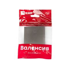 Панель лицевая Валенсия для кнопки звонка 10А графит PROxima EKF ESV10-L-026-60 • Купить по низкой цене в интернет-магазине СМЭК