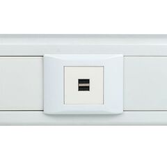 Розетка USB сила тока 2.1А (2 гнезда) без индикатора EKF E2MR2-20USB-10 • Купить по низкой цене в интернет-магазине СМЭК