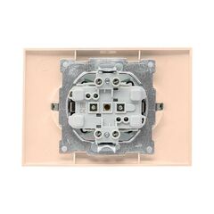 Розетка 2-м СП Валенсия 16А IP20 с заземл. защ. шторки крем. PROxima EKF EWR16-128-20 • Купить по низкой цене в интернет-магазине СМЭК