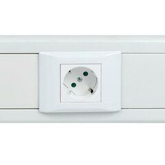 Розетка 45х45 PRO 45град. с заземл. белая EKF E6MR16-028-10-45 • Купить по низкой цене в интернет-магазине СМЭК