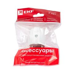 Вилка прямая 10А 250В без заземл. бел. PROxima EKF AVP10-10-r • Купить по низкой цене в интернет-магазине СМЭК