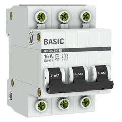 Выключатель нагрузки 3п 16А ВН-29 Basic EKF SL29-3-16-bas • Купить по низкой цене в интернет-магазине СМЭК