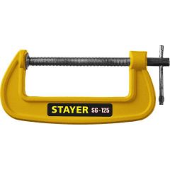 Чугунная струбцина G STAYER SG-125 125 мм 3215-125 • Купить по низкой цене в интернет-магазине СМЭК