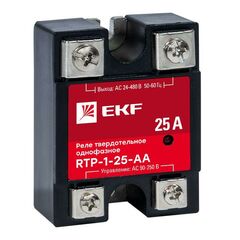 Реле твердотельное однофазное RTP-25-AA PROxima EKF rtp-1-25-aa • Купить по низкой цене в интернет-магазине СМЭК