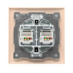 Розетка компьютерная 2-м СП Валенсия RJ45 крем. PROxima EKF EWK02-035-20 • Купить по низкой цене в интернет-магазине СМЭК