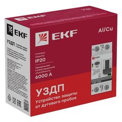 Устройство защиты от дугового пробоя (УЗДП) 1P+N C 16А 6кА с авт. выкл. PROxima EKF afdd-2-16C-pro • Купить по низкой цене в интернет-магазине СМЭК