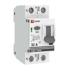 Устройство защиты от дугового пробоя (УЗДП) 1P+N C 32А 6кА с авт. выкл. PROxima EKF afdd-2-32C-pro • Купить по низкой цене в интернет-магазине СМЭК