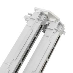 Держатель двойной для установки шин N/PE (без шин) EKF nv-bh-2 • Купить по низкой цене в интернет-магазине СМЭК
