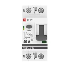 Устройство защиты от дугового пробоя (УЗДП) 1P+N 40А PROxima EKF afdd-2-40-pro • Купить по низкой цене в интернет-магазине СМЭК
