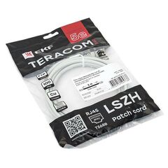 Патч-корд кат.5E FTP экранир. LSZH сер. 3.0м TERACOM PRO EKF TRP-5EFTP-LSH-3M-GY • Купить по низкой цене в интернет-магазине СМЭК