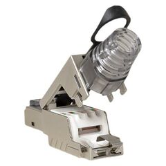 Коннектор полевой заделки RJ45 (8P8C) STP экранир. для кабеля кат.6 TERACOM PRO EKF TRP-PLUG-6STP-FST • Купить по низкой цене в интернет-магазине СМЭК