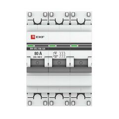 Выключатель нагрузки 3п 80А ВН-125 PROxima EKF SL125-3-80-pro • Купить по низкой цене в интернет-магазине СМЭК