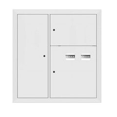 Щит этажный 2кв. RAL9003 со слабот. отсеком слева (1000х950х160) PROxima EKF mb29-v-2z-ral9003 • Купить по низкой цене в интернет-магазине СМЭК