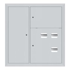 Щит этажный 3кв. слаботочка слева (1000х950х160) Basic EKF mb28-v-3z • Купить по низкой цене в интернет-магазине СМЭК