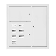 Щит этажный 7кв. RAL9003 (1000х950х160) Basic EKF mb28-v-7-r9003 • Купить по низкой цене в интернет-магазине СМЭК