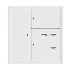 Щит этажный 3кв. RAL9003 со слабот. отсеком слева (1000х950х160) PROxima EKF mb29-v-3z-ral9003 • Купить по низкой цене в интернет-магазине СМЭК