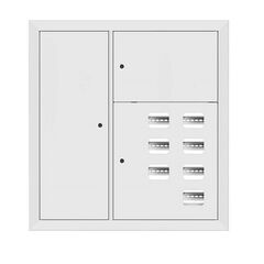 Щит этажный 7кв. RAL9003 со слабот. отсеком слева (1000х950х160) PROxima EKF mb29-v-7z-ral9003 • Купить по низкой цене в интернет-магазине СМЭК