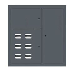 Щит этажный 6кв. RAL7016 (1000х950х150) PROxima EKF mb29-v-6-ral7016 • Купить по низкой цене в интернет-магазине СМЭК