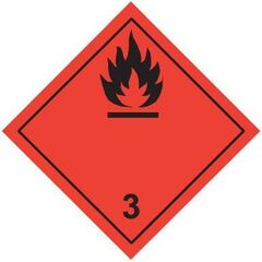 Знак для маркировки опасных грузов "Кл.3" 250х250мм пленка самоклеящаяся EKF an-7-03 • Купить по низкой цене в интернет-магазине СМЭК