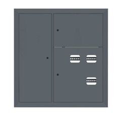 Щит этажный 3кв. слаботочка слева RAL7024 (1000х950х150) PROxima EKF mb29-v-3z-ral7024 • Купить по низкой цене в интернет-магазине СМЭК