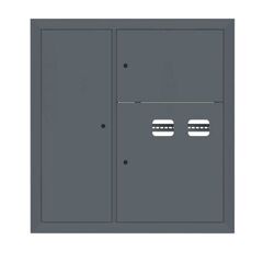 Щит этажный 2кв. слаботочка слева RAL7024 (1000х950х150) PROxima EKF mb29-v-2z-ral7024 • Купить по низкой цене в интернет-магазине СМЭК