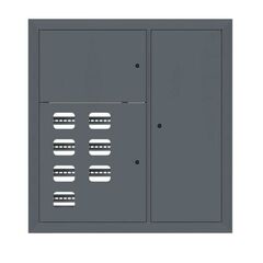 Щит этажный 7кв. RAL7024 (1000х950х150) PROxima EKF mb29-v-7-ral7024 • Купить по низкой цене в интернет-магазине СМЭК