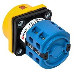 Переключатель кулачковый ПК-1-22 25А 2п "1-0-2" с блокировкой IP65 PROxima EKF pk-1-22-25-a65 • Купить по низкой цене в интернет-магазине СМЭК