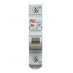 Выключатель автоматический 1п C 4А 10кА AV-10 DC AVERES EKF mcb10-DC-1-04C-av • Купить по низкой цене в интернет-магазине СМЭК